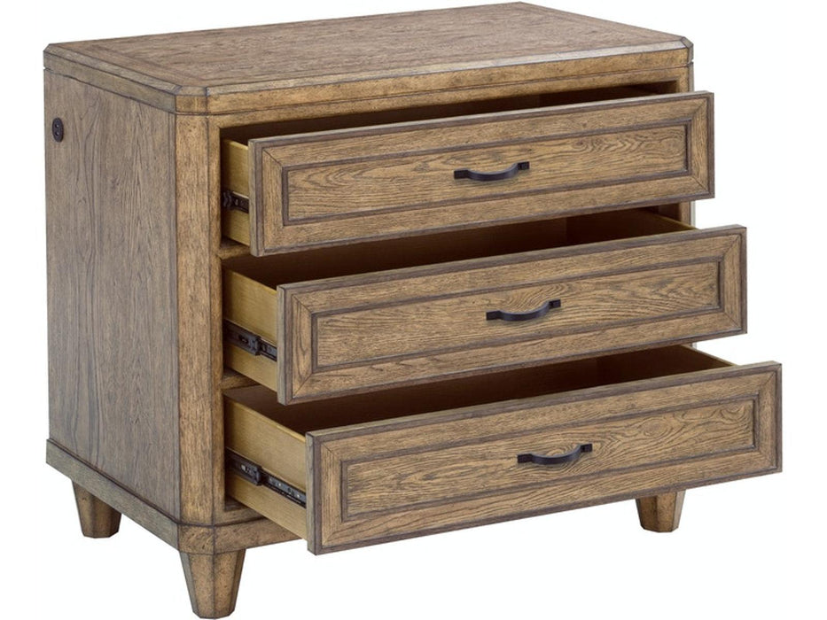 Pulaski Furniture Anthology Nightstand in Medium Wood