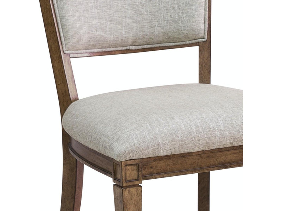 Pulaski Furniture Anthology Side Chair in Medium Wood (Set of 2)