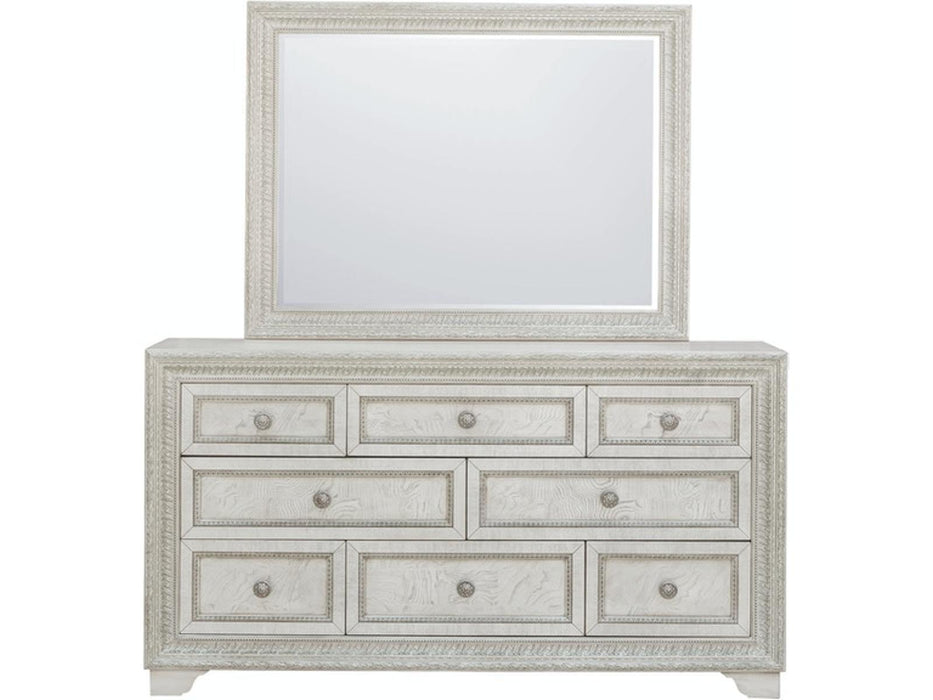 Pulaski Furniture Camila Mirror in Light Wood