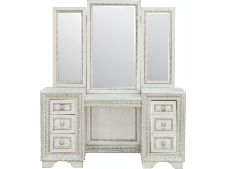 Pulaski Furniture Camila Vanity in Light Wood