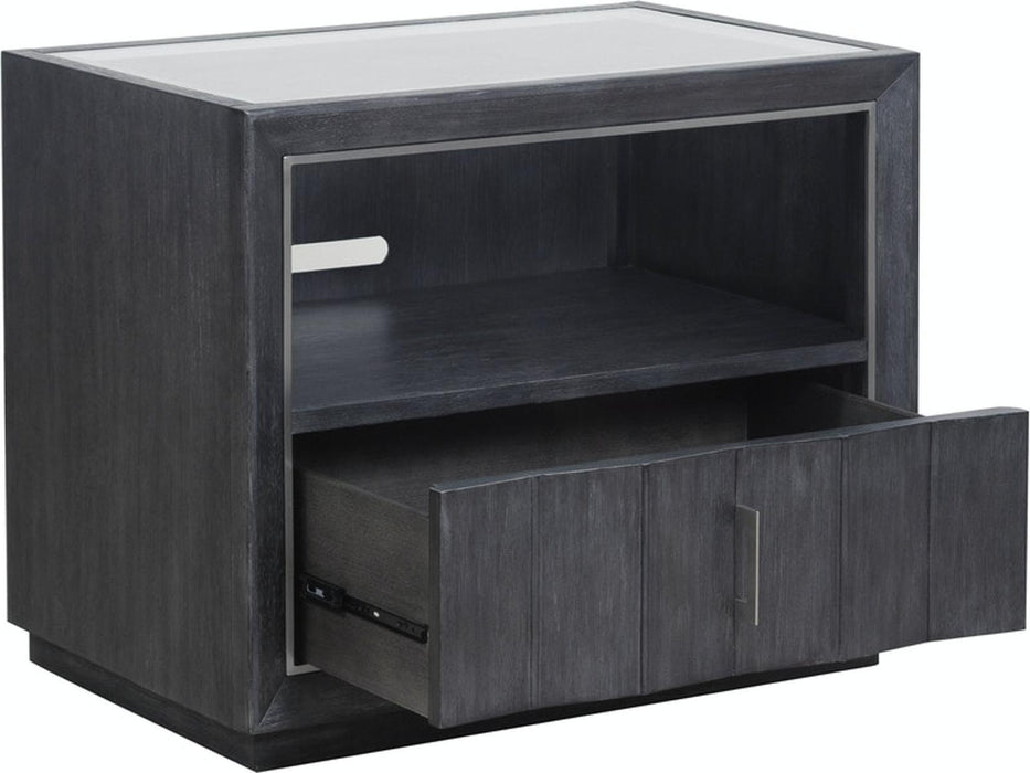 Pulaski Furniture Echo Bachelor's Chest in Galaxy Black