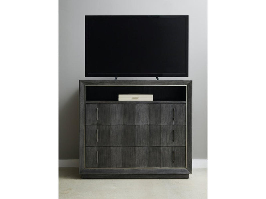 Pulaski Furniture Echo Media Chest in Galaxy Black