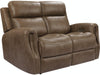 Pulaski Furniture Riley Power Recline with Power Headrest Loveseat in Antique Gold image