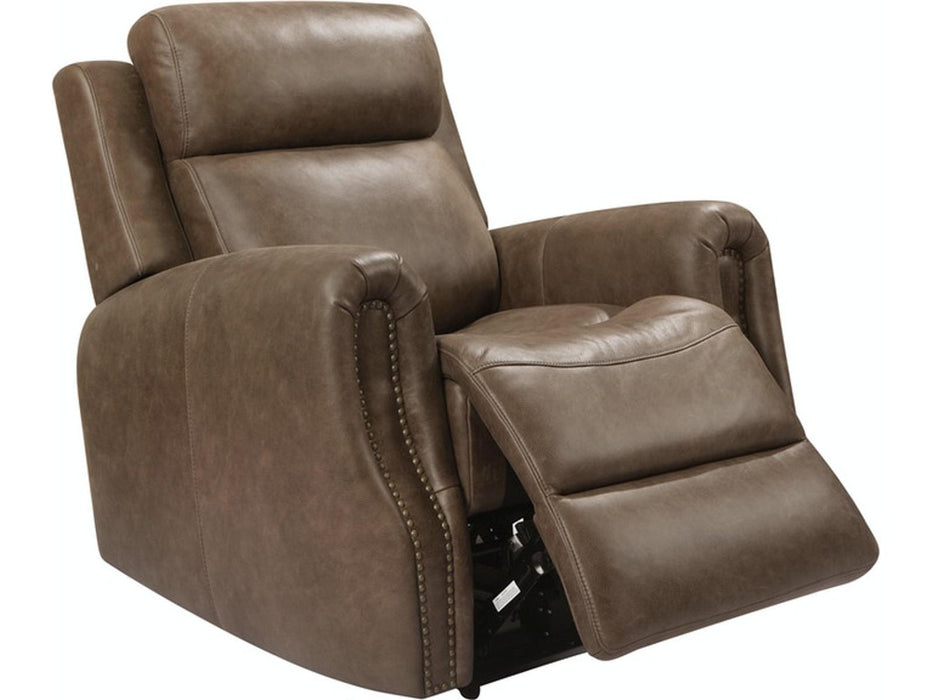 Pulaski Furniture Riley Power Recline with Power Headrest Recliner in Antique Gold