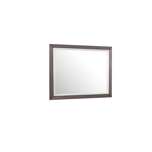 Pulaski Glendale Estates Landscape Mirror������in White/Brown image