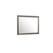 Pulaski Glendale Estates Landscape Mirror������in White/Brown image