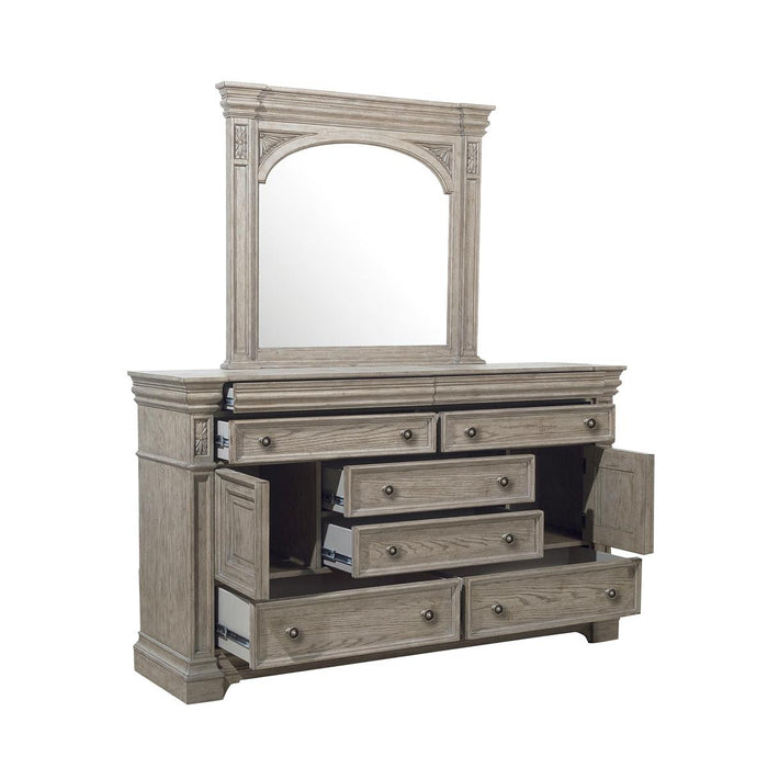 Pulaski Kingsbury Mirror in Gray