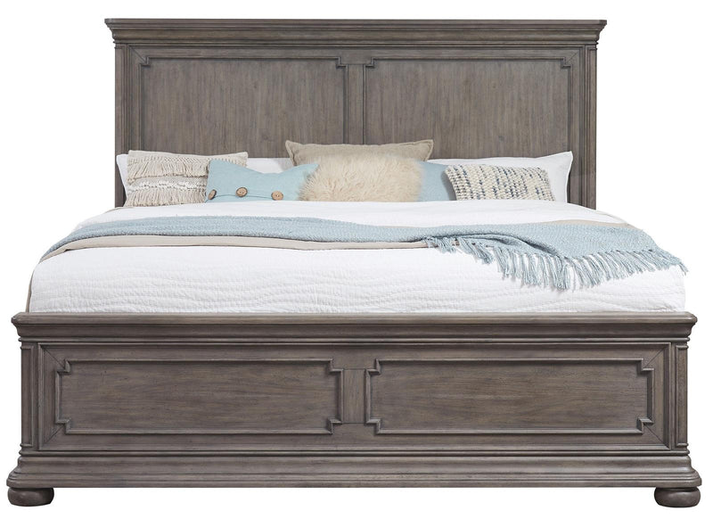 Pulaski Lasalle King Panel Bed in Natural