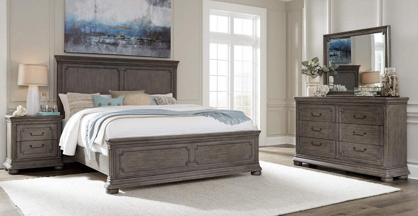 Pulaski Lasalle California King Panel Bed in Natural