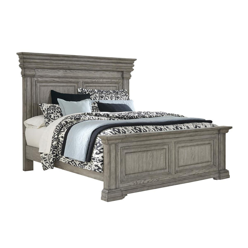 Pulaski Madison Ridge Queen Panel Bed in Heritage Taupe������P091-BR-K1