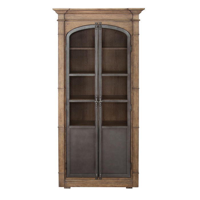 Pulaski Metal Door Light Oak Display Cabinet image