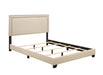 Pulaski King Upholstered Bed in Cream image