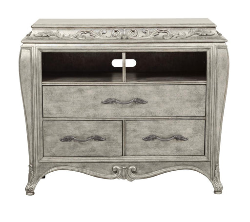 Pulaski Rhianna Media Chest in Silver Patina image