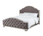 Pulaski Rhianna Queen Upholstered Bed in Silver Patina image