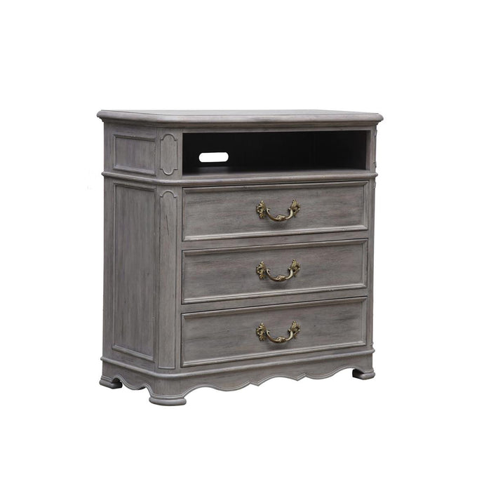 Pulaski Simply Charming Media Chest in Light Wood