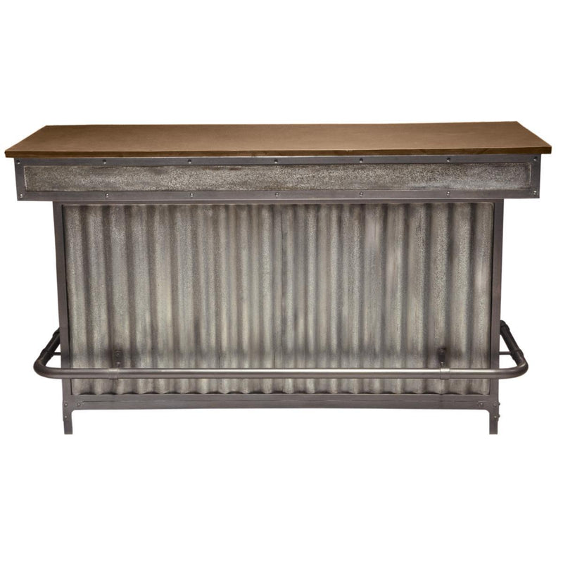 Pulaski Wood and Metal Bar