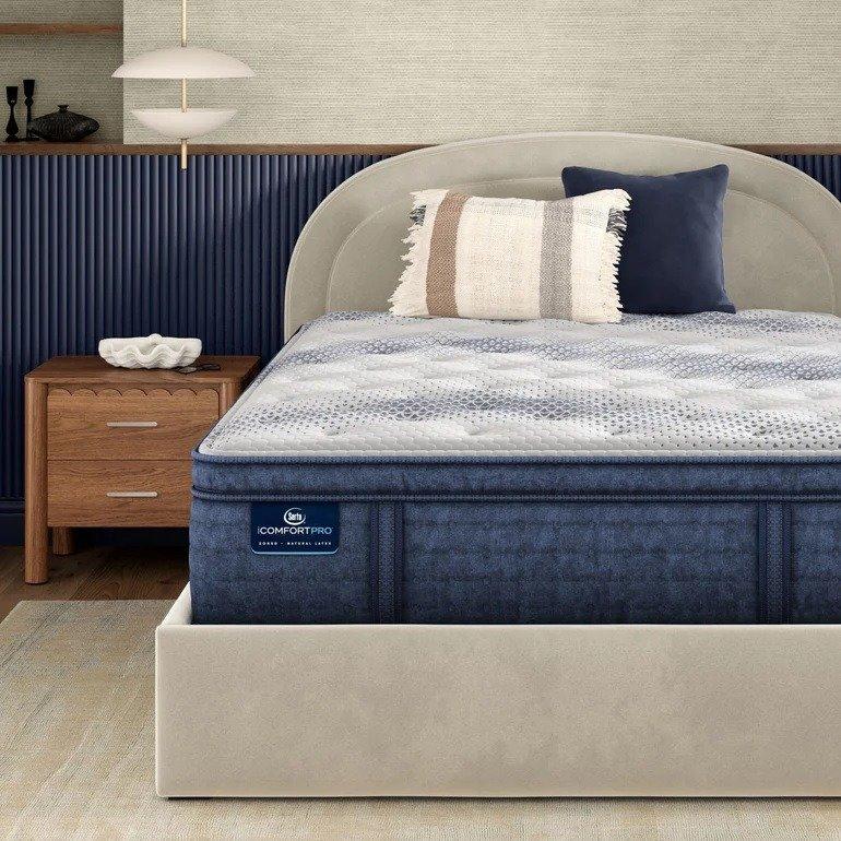 Serta iComfortPro Mattress Buckingham Plush Pillow Top - California King image