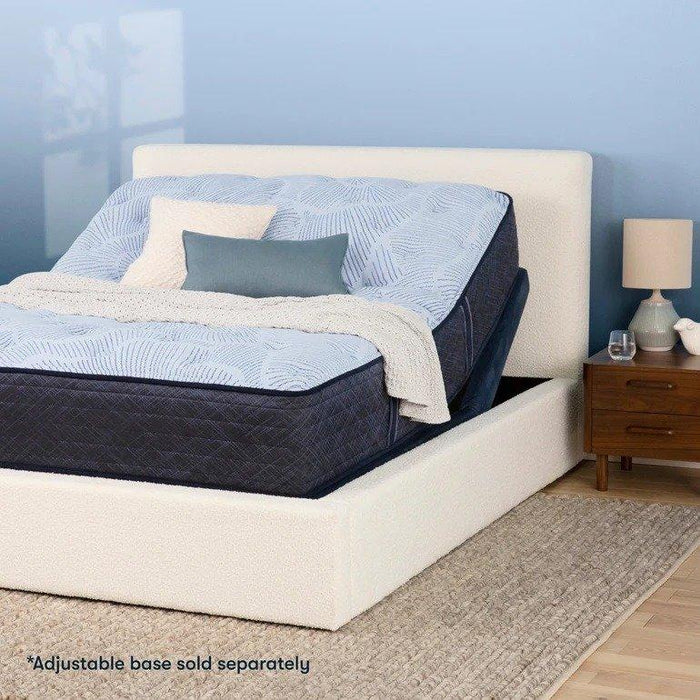 Serta Perfect Sleeper Innerspring Mattress Blue Lagoon Nights Plush Pillow Top - Full image
