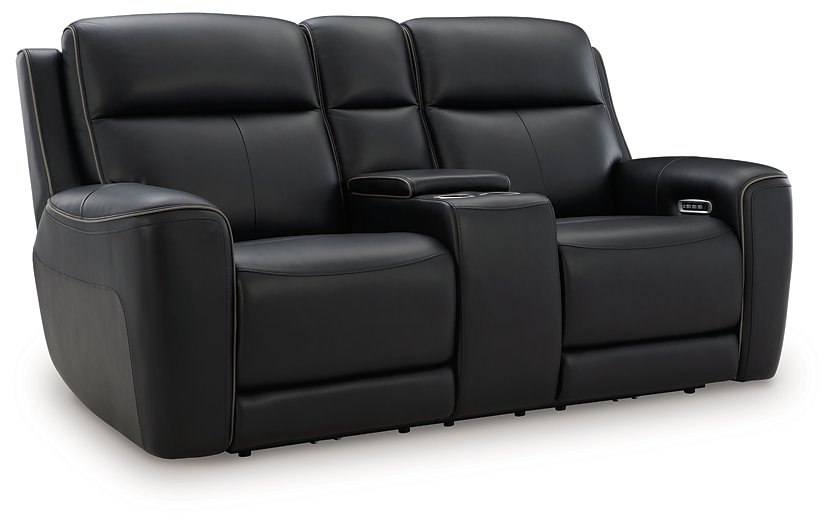 5Z-Relaxation Power Reclining Loveseat with Console - Vicars Furniture (McAlester, OK)