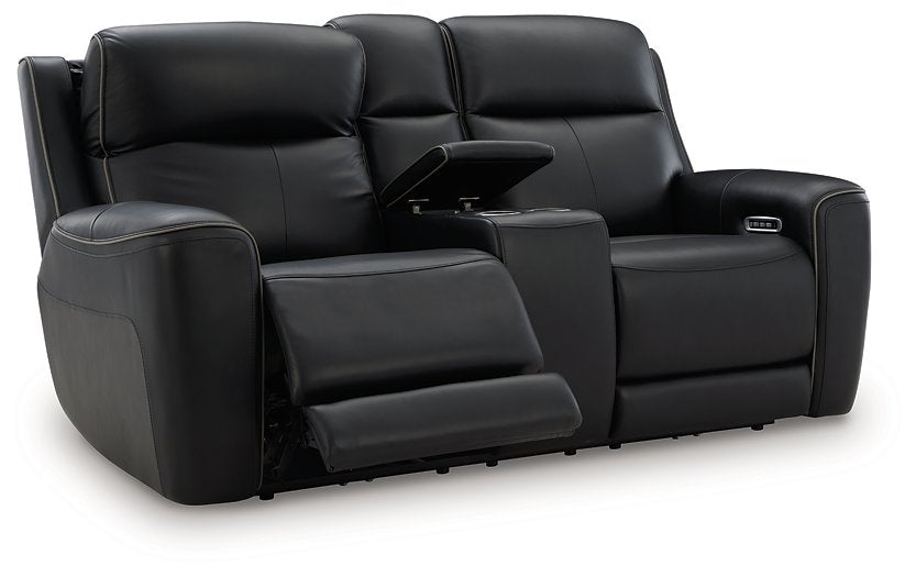 5Z-Relaxation Power Reclining Loveseat with Console - Vicars Furniture (McAlester, OK)