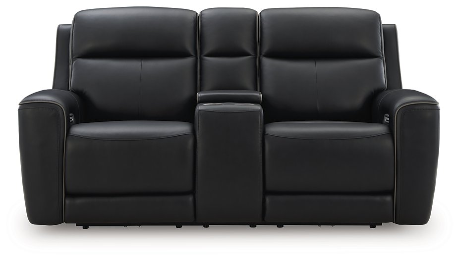 5Z-Relaxation Power Reclining Loveseat with Console - Vicars Furniture (McAlester, OK)