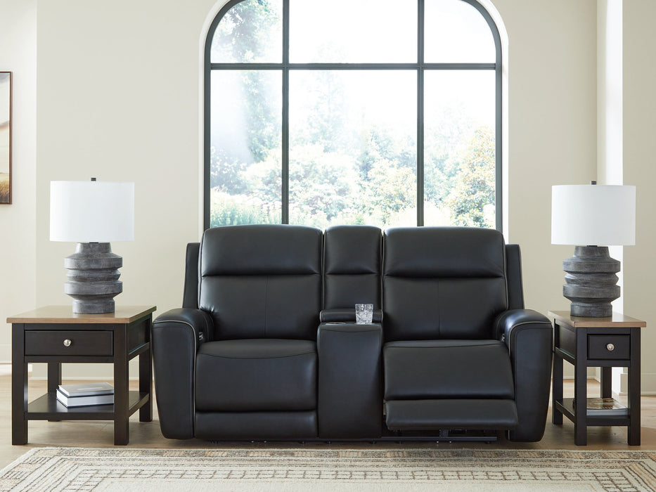 5Z-Relaxation Power Reclining Loveseat with Console - Vicars Furniture (McAlester, OK)