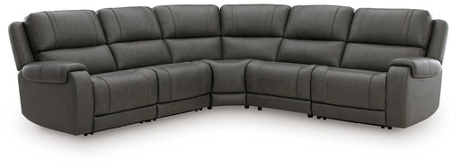 5Z - Pittson Power Reclining Sectional - Vicars Furniture (McAlester, OK)