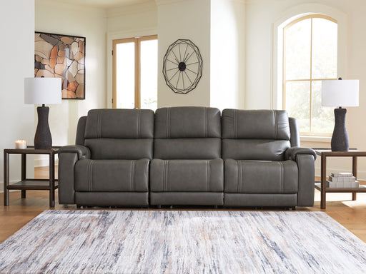 5Z - Pittson Power Sectional Reclining Sofa - Vicars Furniture (McAlester, OK)