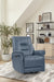 Parker Living Carnegie - Verona Azure - Powered By Freemotion Cordless Power Swivel Glider Recliner