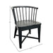 Parker House Americana Modern Dining Barrel Dining Chair (2/CTN Sold in pairs)