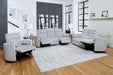 Parker Living Radius - Mega Grey Power Reclining Sofa Loveseat and Recliner