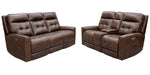 Parker Living Canterbury - Acorn Power Reclining Zero Gravity Sofa and Loveseat