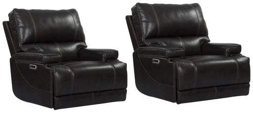Parker Living Whitman - Verona Coffee - Powered By Freemotion Cordless Power Recliner Two Pack