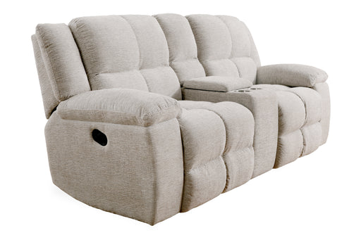 Parker Living Buster - Opal Taupe Manual Reclining Console Loveseat