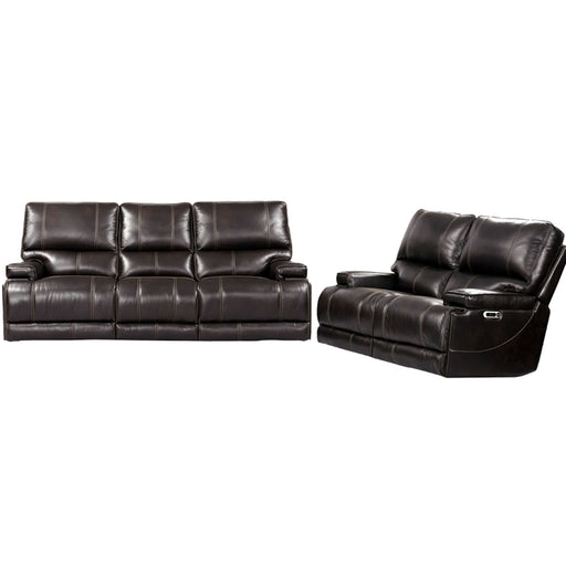 Parker Living Whitman - Verona Coffee - Powered By Freemotion Power Reclining Sofa and Loveseat