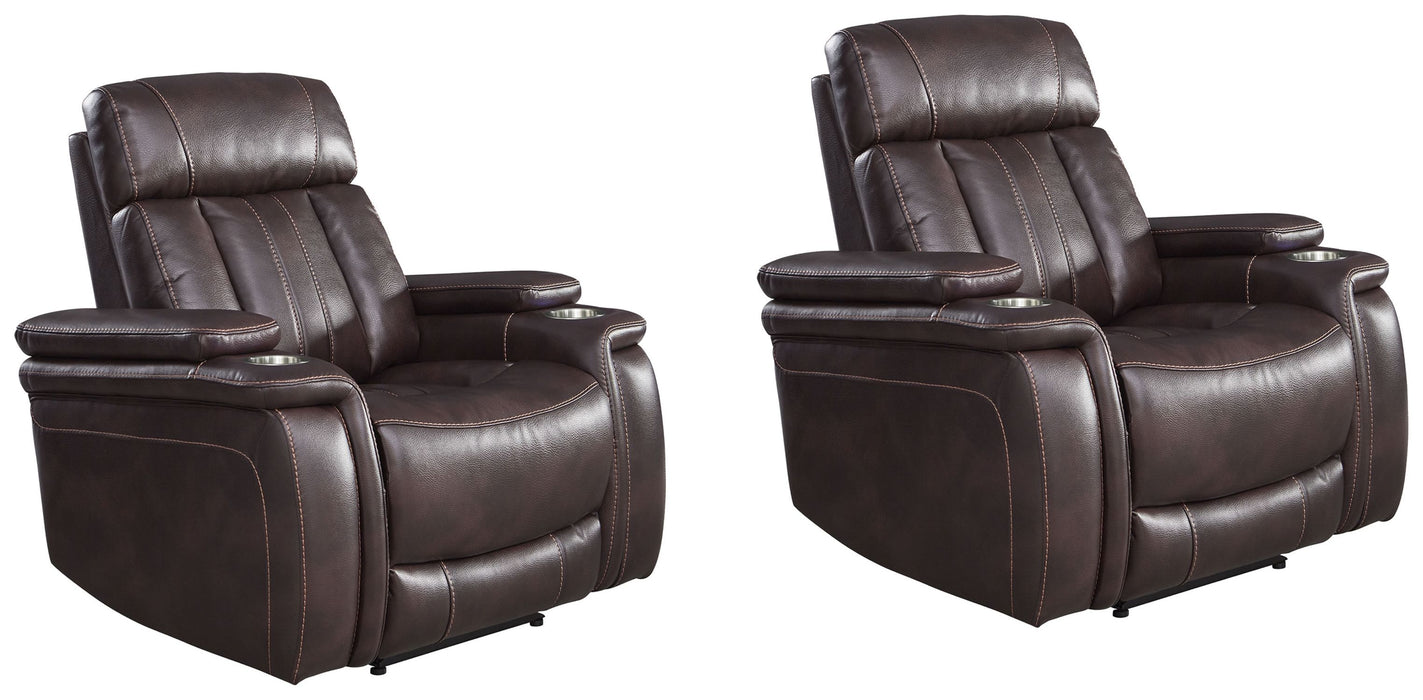 Parker Living Royce - Fantom Brown Power Recliner Two Pack