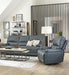 Parker Living Whitman - Verona Azure - Powered By Freemotion Power Reclining Sofa and Recliner