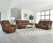 Parker Living Jameson - Hickory Power Reclining Zero Gravity Console Loveseat