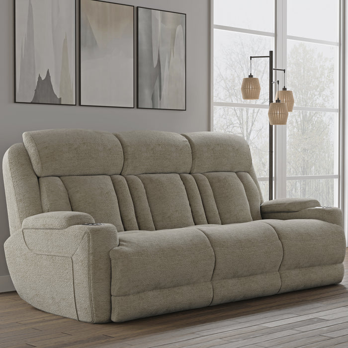 Parker Living Dalton - Lucky Fawn Power Reclining Sofa and Loveseat
