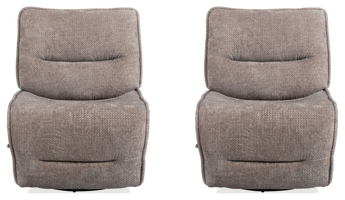 Parker Living Leo - Wheat Armless Recliner Two Pack