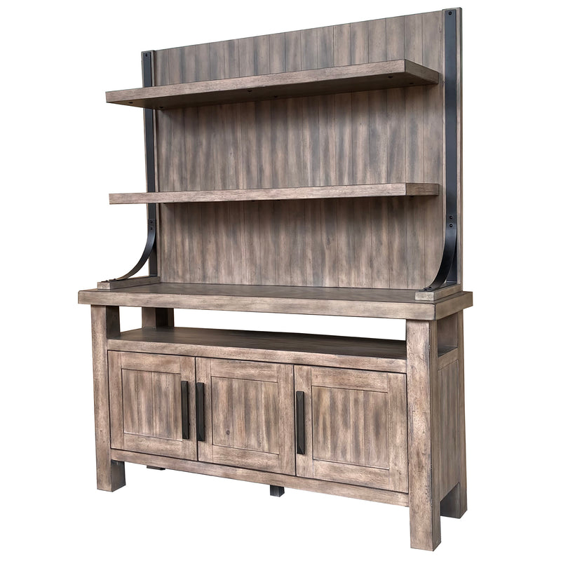 Parker House Lodge Dining 66 In. Buffet with Bar Hutch