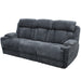 Parker Living Dalton - Lucky Charcoal Power Reclining Sofa and Recliner