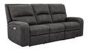 Parker Living Polaris - Slate Power Reclining Sofa and Loveseat