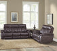 Parker Living Royce - Fantom Brown Power Reclining Sofa and Loveseat