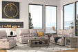 Parker Living Whitman - Verona Linen - Powered By Freemotion Power Reclining Sofa Loveseat and Recliner