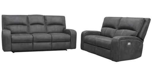 Parker Living Polaris - Slate Power Reclining Sofa and Loveseat