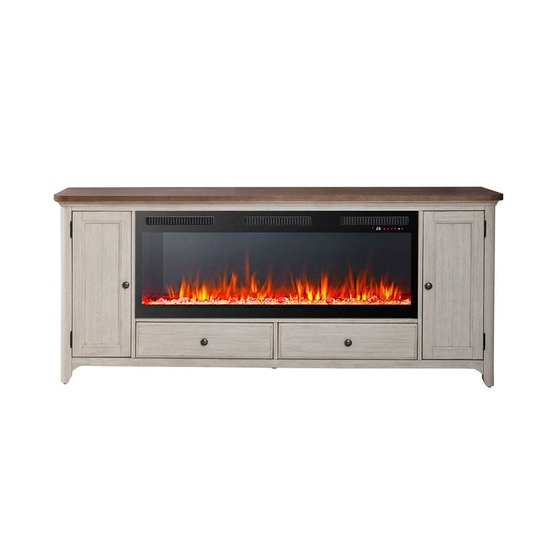 Fireplace TV Consoles 652 80 Inch Console w/ Fire FTS