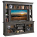 Parker House Sundance - Smokey Grey 92 In. Console with Hutch and Back Panel