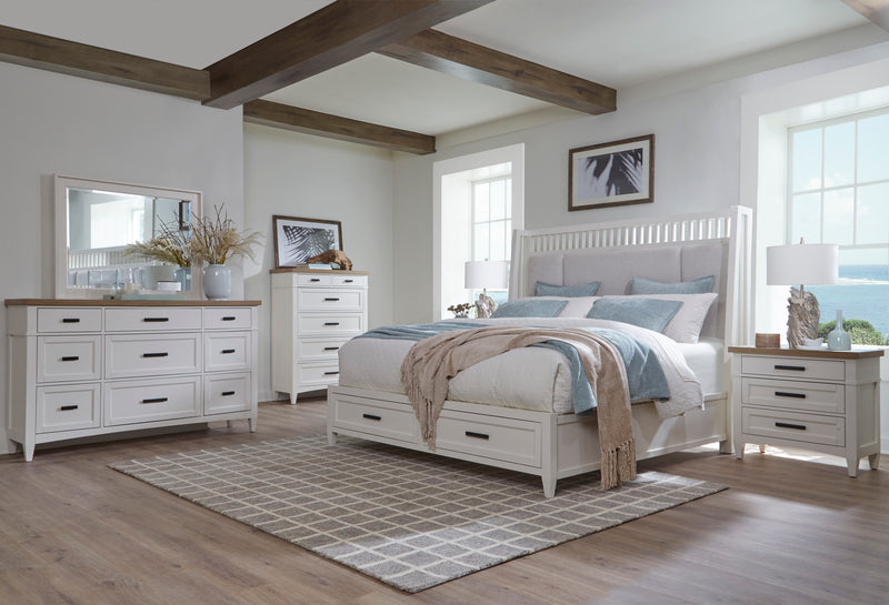 Parker House Americana Modern Bedroom Queen Shelter Bed