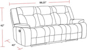 Parker Living Blake - Desert Taupe Manual Reclining Sofa and Recliner